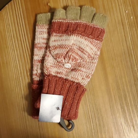Target Accessories - Burgandy and gold Gloves
